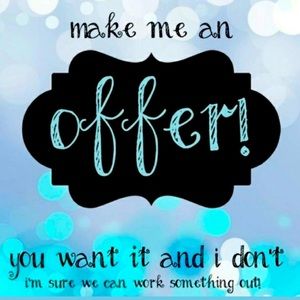 Make me an offer!